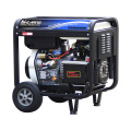 2KW DG6000EW 186FA 204 y 140 mm 100% Generador de soldador diesel de cobre para negocios para negocios